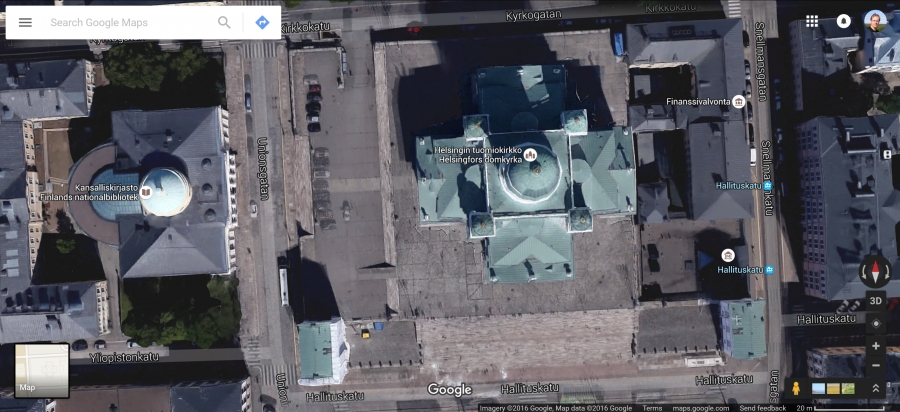 Ka Helsingi on ülitäpne. Pildil Toomkirik. (Google)