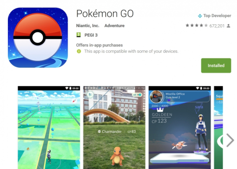 Pokémon GO Eestis allalaetav