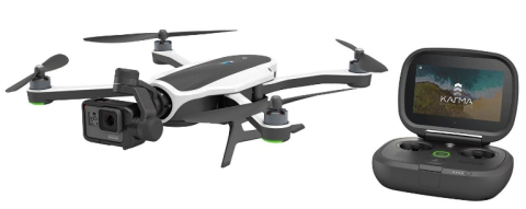 GoPro Karma droon ja pult.