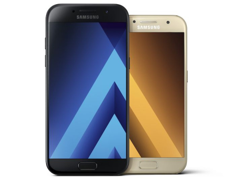 Samsung Galaxy A seeria telefonid A5 ja A3.