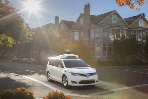 Waymo minivan. Foto: Waymo