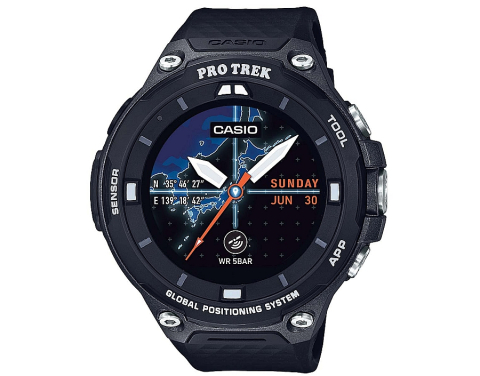 Casio nutikell Android Wear´iga.