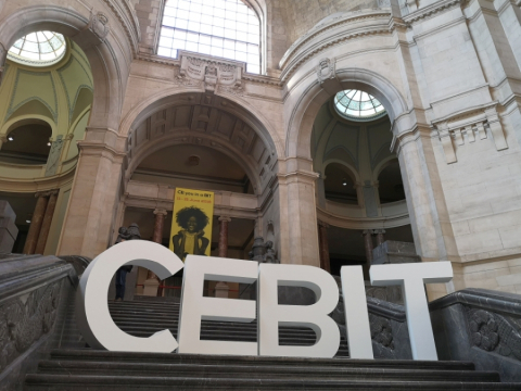 CEBIT-i eelüritus.