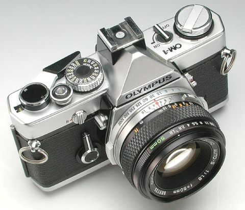 Olympus OM-1. Foto: (CC) Steve Martin / Wikipedia