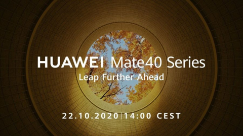 Huawei Mate 40 seeria avaürituse tiiser.