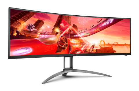 AOC AGON AG493UCX monitor.